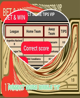 Closedbet correct scores
