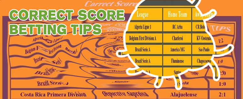 Free correct score tips daily